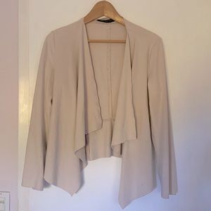 Zara suede cardigan
